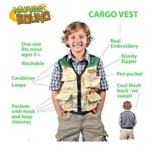Nature Bound cargo vest, kids